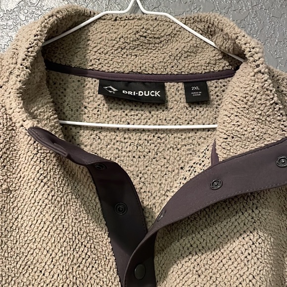 Dri Duck Mens Fleece Pullover - Picture 3 of 4